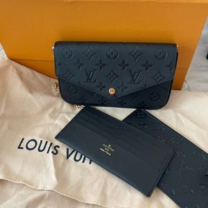 Black LV crossbody